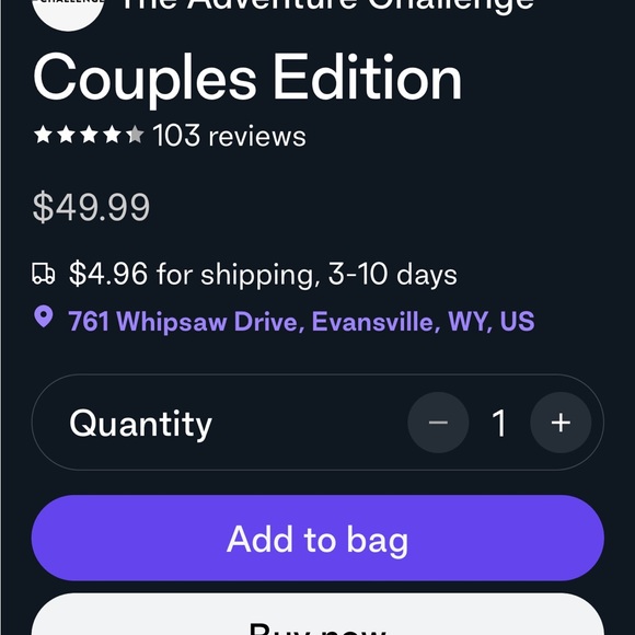 SOLD!….Couples💗date book - Picture 14 of 14